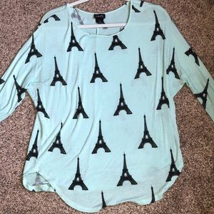 “paris please” t shirt